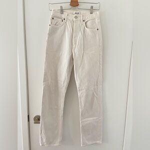 Agolde 90s pinch waist white Jeans size26